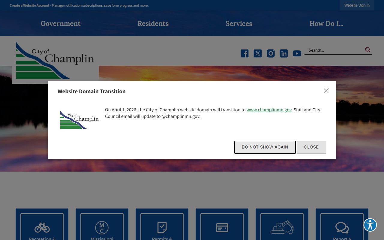 Champlin phone directory city contact page