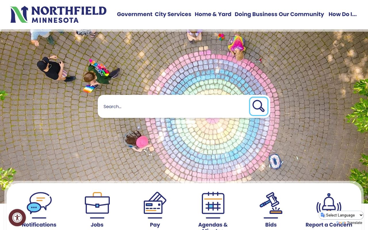 Northfield phone directory city contact page