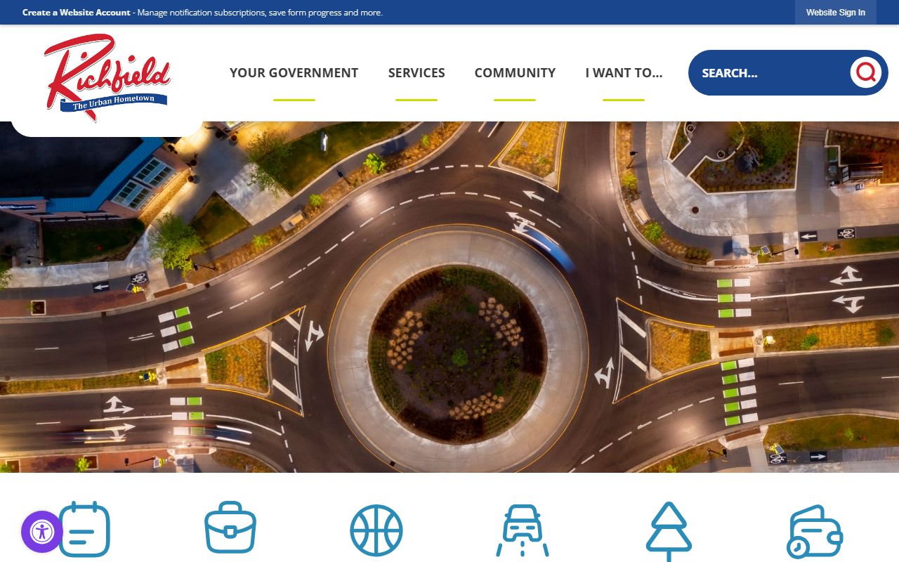 Richfield phone directory police and city contact page
