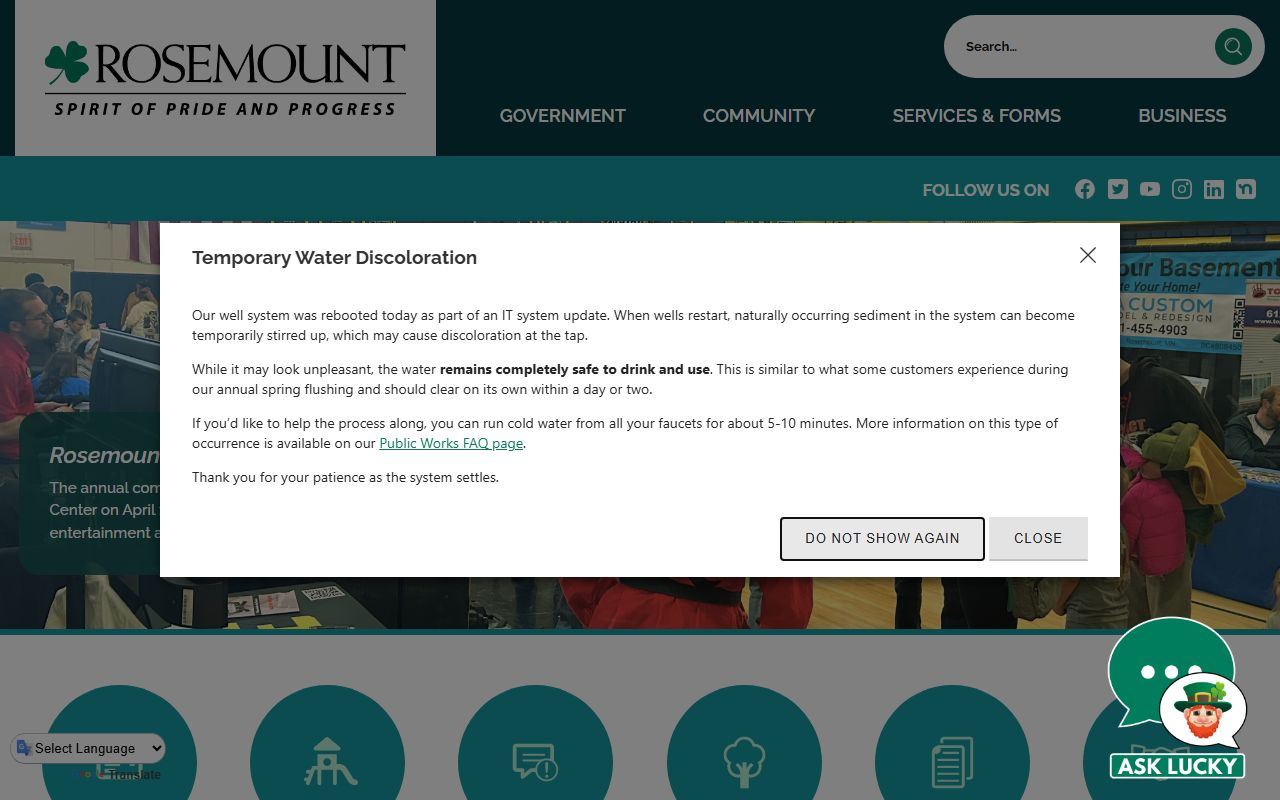 Rosemount city portal phone directory